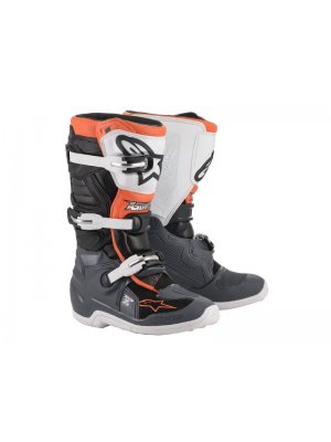 Детски Ботуши ALPINESTARS TECH 7S BK GR WH ON FL